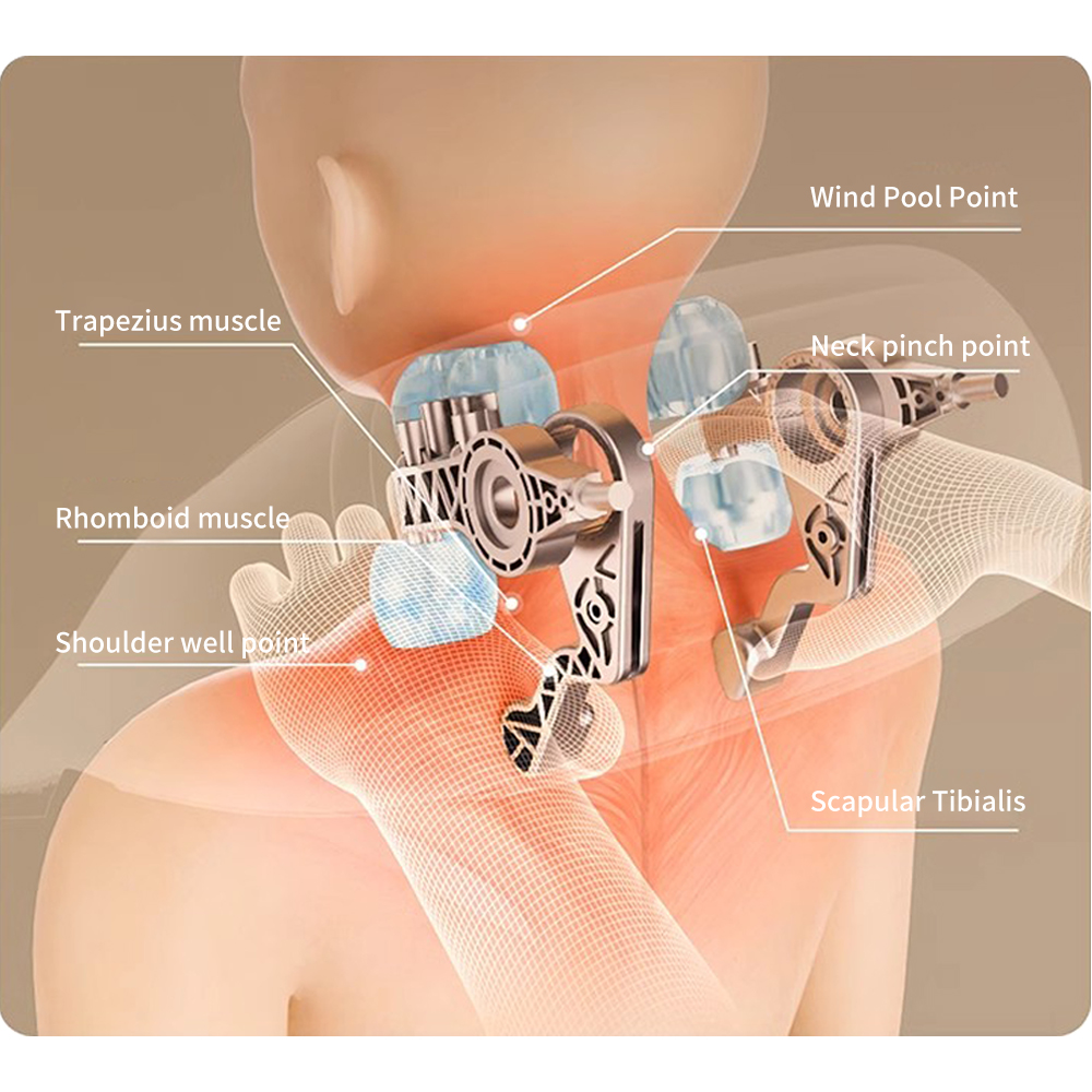 Neck Massager With Heat for Neck Shoulder
