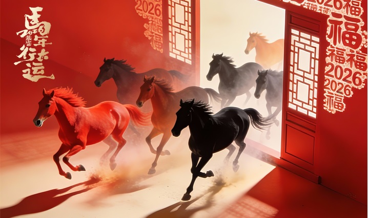 Bonne chance pour vos débuts professionnels durant l'année du Cheval.