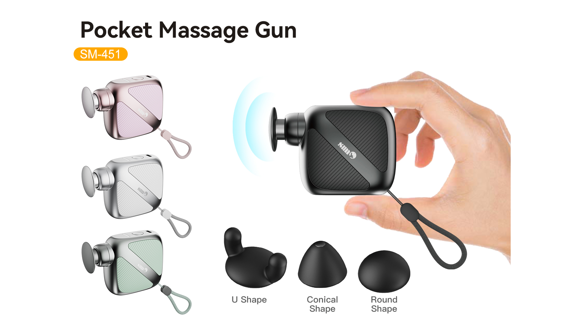 Pistolet de massage super mini SM-451