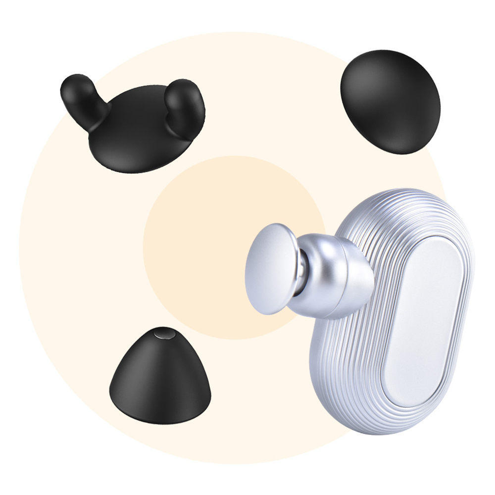 Pourquoi notre pistolet de massage des fascias est-il équipé de série d'une tête de massage entièrement en silicone ?
