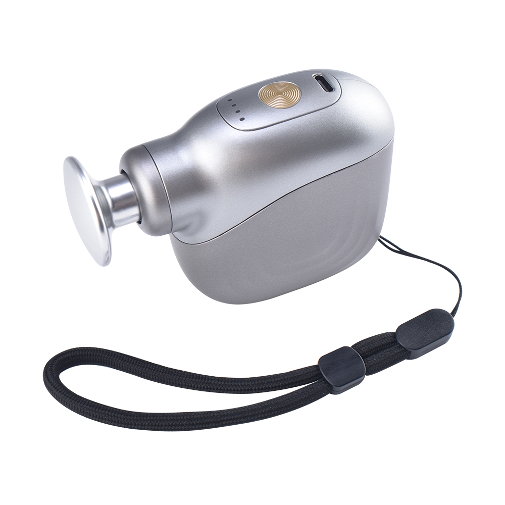 Compact Massage Gun with Measurable Portability